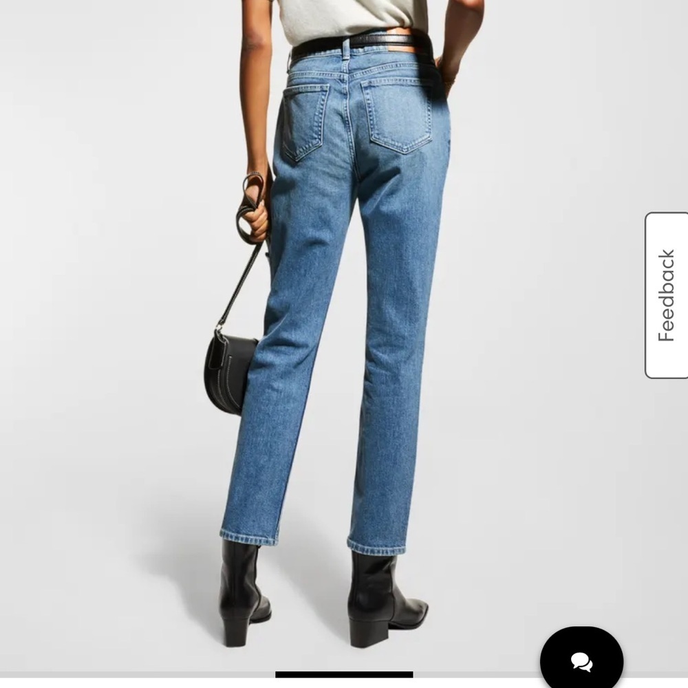 Lafayette 148 New York faded skyline jeans NEW. A2 - Picture 2 of 9